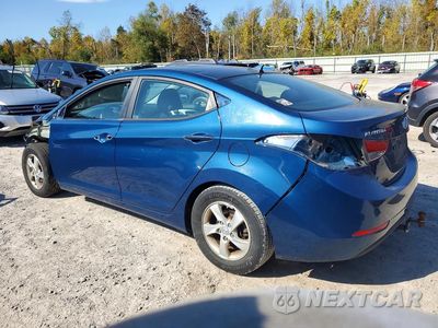 Drugie zdjęcie samochodu z przodu: 2015 HYUNDAI ELANTRA SE VIN:KMHDH4AEXFU225485 - miniatura