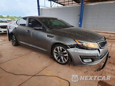 Czwarte zdjęcie samochodu z boku: 2014 KIA OPTIMA SX VIN:5XXGR4A73EG256601 - miniatura