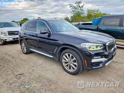 Czwarte zdjęcie samochodu z boku: 2018 BMW X3 XDRIVE30I VIN:5UXTR9C59JLC79500 - miniatura