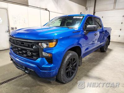 2024 CHEVROLET SILVERADO K1500 CUSTOM 3GCPDBEK9RG241573 - główne zdjęcie licytacji z USA - miniatura