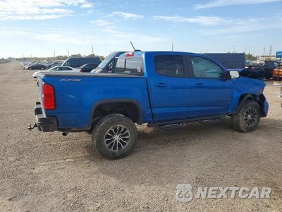 Trzecie zdjęcie samochodu z tyłu: 2022 CHEVROLET COLORADO ZR2 VIN:1GCGTEENXN1325019 - miniatura