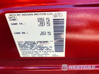 Zdjęcie 12 z 12 samochodu: 2013 NISSAN LEAF S VIN:1N4AZ0CP2DC419349 - miniatura