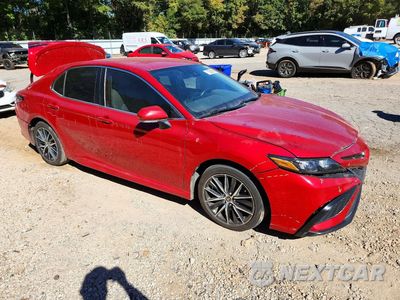 Czwarte zdjęcie samochodu z boku: 2023 TOYOTA CAMRY SE VIN:4T1G11AK0PU166227 - miniatura