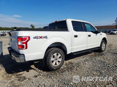 Trzecie zdjęcie samochodu z tyłu: 2018 FORD F150 SUPERCREW VIN:1FTEW1EG4JFD53324 - miniatura