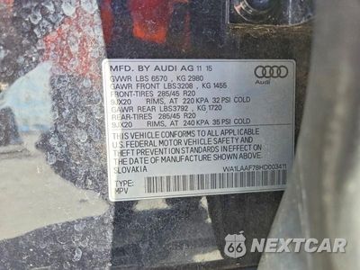 Zdjęcie 13 z 13 samochodu: 2017 AUDI Q7 PREMIUM PLUS VIN:WA1LAAF78HD003411 - miniatura