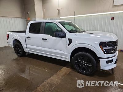 Czwarte zdjęcie samochodu z boku: 2026 FORD F150 STX VIN:1FTEW2L59TFB16399 - miniatura