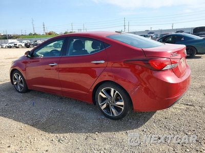 Drugie zdjęcie samochodu z przodu: 2014 HYUNDAI ELANTRA LIMITED VIN:KMHDH4AE5EU054093 - miniatura