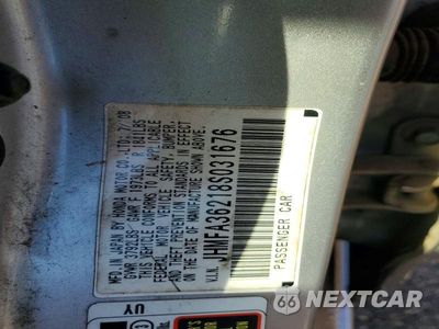 Zdjęcie 12 z 12 samochodu: 2008 HONDA CIVIC HYBRID VIN:JHMFA36218S031676 - miniatura