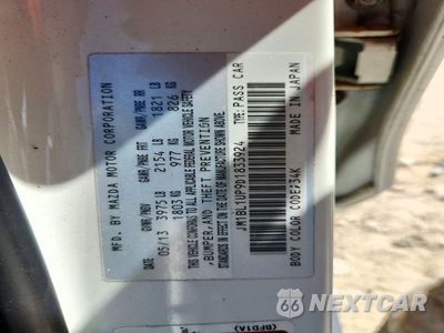 Zdjęcie 13 z 13 samochodu: 2013 MAZDA 3 I VIN:JM1BL1UP9D1833924 - miniatura