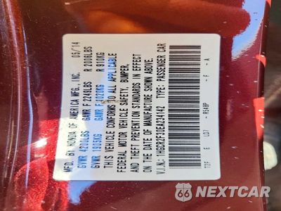 Zdjęcie 12 z 12 samochodu: 2014 HONDA ACCORD LX VIN:1HGCR2F30EA234142 - miniatura