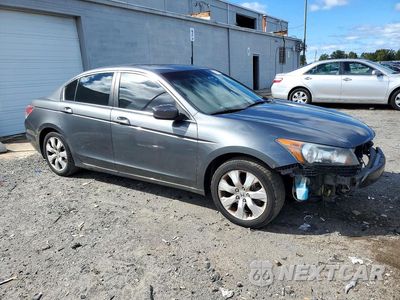 Czwarte zdjęcie samochodu z boku: 2010 HONDA ACCORD EXL VIN:1HGCP3F80AA015456 - miniatura