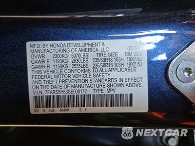Zdjęcie 13 z 13 samochodu: 2025 HONDA CR-V SPORT-L VIN:7FARS5H83SE000172 - miniatura