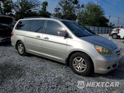 Czwarte zdjęcie samochodu z boku: 2007 HONDA ODYSSEY EXL VIN:5FNRL38757B439238 - miniatura