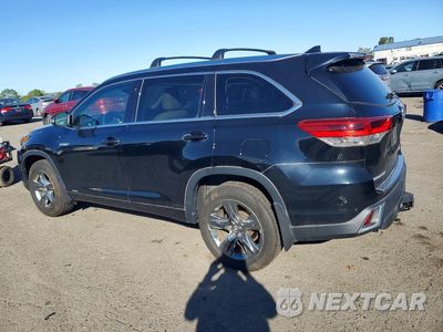 Drugie zdjęcie samochodu z przodu: 2018 TOYOTA HIGHLANDER HYBRID LIMITED PLATINUM VIN:5TDDGRFH6JS045005 - miniatura