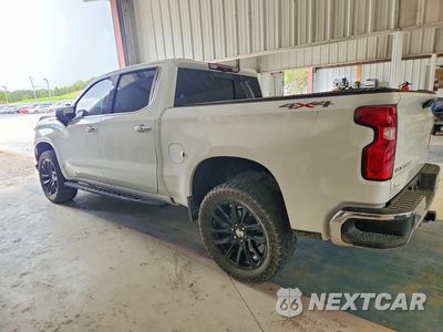 Drugie zdjęcie samochodu z przodu: 2022 CHEVROLET SILVERADO K1500 LTZ VIN:1GCUDGET3NZ524196 - miniatura