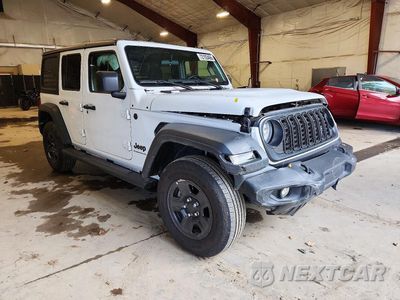 Czwarte zdjęcie samochodu z boku: 2025 JEEP WRANGLER SPORT VIN:1C4PJXDG4SW574581 - miniatura