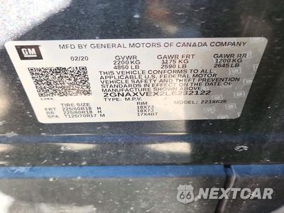 Zdjęcie 13 z 13 samochodu: 2020 CHEVROLET EQUINOX LT VIN:2GNAXVEX2L6232122 - miniatura