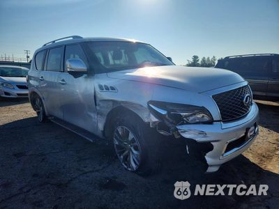 Czwarte zdjęcie samochodu z boku: 2017 INFINITI QX80 BASE VIN:JN8AZ2NE4H9152952 - miniatura