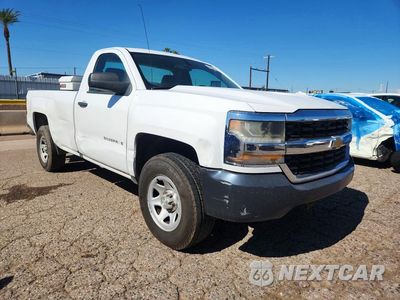 Czwarte zdjęcie samochodu z boku: 2016 CHEVROLET SILVERADO C1500 VIN:1GCNCNEC3GZ242705 - miniatura