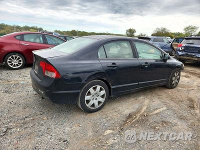Trzecie zdjęcie samochodu z tyłu: 2006 HONDA CIVIC LX VIN:1HGFA16506L066069 - miniatura