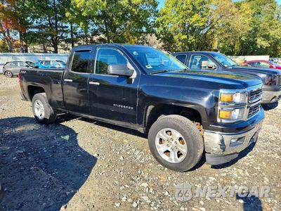Czwarte zdjęcie samochodu z boku: 2014 CHEVROLET SILVERADO K1500 LT VIN:1GCVKREC1EZ411854 - miniatura