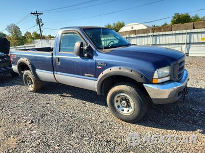 Czwarte zdjęcie samochodu z boku: 2004 FORD F250 SUPER DUTY VIN:1FTNF21P84ED16296 - miniatura