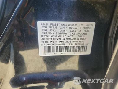 Zdjęcie 12 z 12 samochodu: 2010 HONDA FIT VIN:JHMGE8H29AC001358 - miniatura