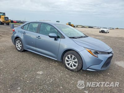 Czwarte zdjęcie samochodu z boku: 2021 TOYOTA COROLLA LE VIN:5YFEPMAE2MP195162 - miniatura