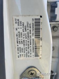 Zdjęcie 12 z 12 samochodu: 2007 HONDA ACCORD EX VIN:1HGCM66577A093483 - miniatura