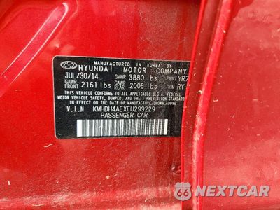 Zdjęcie 12 z 12 samochodu: 2015 HYUNDAI ELANTRA SE VIN:KMHDH4AEXFU299229 - miniatura