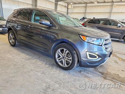Czwarte zdjęcie samochodu z boku: 2015 FORD EDGE TITANIUM VIN:2FMPK4K83FBB77647 - miniatura
