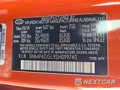Zdjęcie 13 z 13 samochodu: 2025 HYUNDAI SANTA FE LIMITED VIN:5NMP4DGL9SH099740 - miniatura