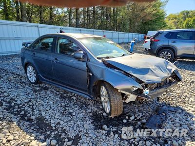 Czwarte zdjęcie samochodu z boku: 2008 MITSUBISHI LANCER GTS VIN:JA3AU86U08U026702 - miniatura