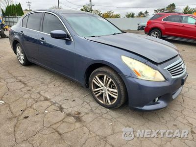 Czwarte zdjęcie samochodu z boku: 2010 INFINITI G37 SEDAN X VIN:JN1CV6AR5AM454319 - miniatura