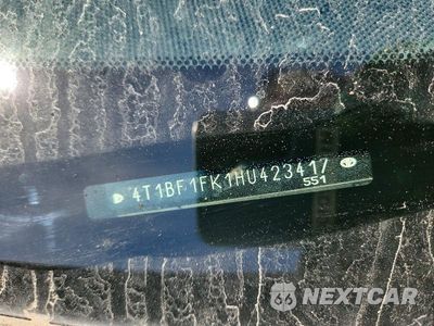 Zdjęcie 12 z 12 samochodu: 2017 TOYOTA CAMRY SE VIN:4T1BF1FK1HU423417 - miniatura