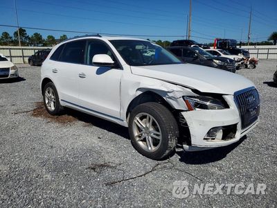 Czwarte zdjęcie samochodu z boku: 2017 AUDI Q5 PREMIUM PLUS VIN:WA1L2AFP8HA029974 - miniatura