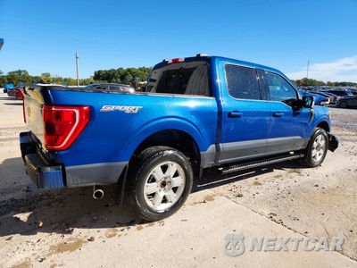 Trzecie zdjęcie samochodu z tyłu: 2023 FORD F150 SUPERCREW VIN:1FTFW1E87PKD02753 - miniatura