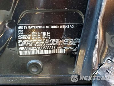 Zdjęcie 12 z 12 samochodu: 2014 BMW 535 XI VIN:WBA5B3C51ED533318 - miniatura