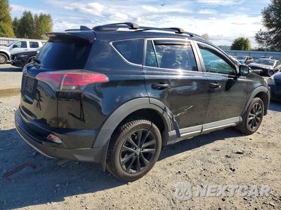 Trzecie zdjęcie samochodu z tyłu: 2018 TOYOTA RAV4 ADVENTURE VIN:2T3RFREV6JW732614 - miniatura