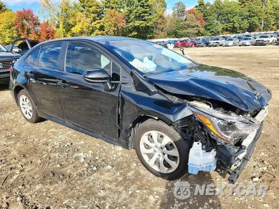 Czwarte zdjęcie samochodu z boku: 2022 TOYOTA COROLLA LE VIN:JTDEPMAE1NJ219683 - miniatura