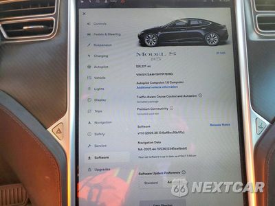 Zdjęcie 9 z 12 samochodu: 2015 TESLA MODEL S 85 VIN:5YJSA4H19FFP76180 - miniatura