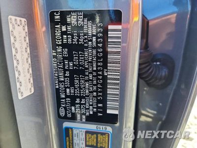 Zdjęcie 14 z 14 samochodu: 2020 KIA SORENTO LX VIN:5XYPG4A38LG643933 - miniatura