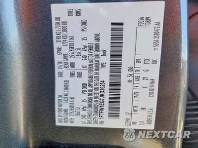 Zdjęcie 12 z 12 samochodu: 2018 FORD F150 SUPERCREW VIN:1FTFW1EG7JKD36254 - miniatura