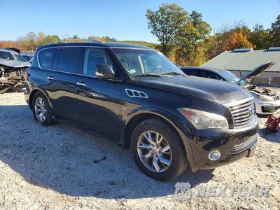 Czwarte zdjęcie samochodu z boku: 2014 INFINITI QX80 BASE VIN:JN8AZ2NC2E9353324 - miniatura