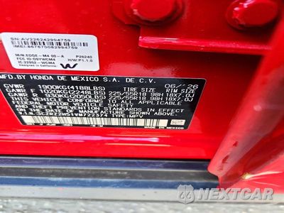 Zdjęcie 13 z 13 samochodu: 2027 HONDA HR-V SPORT VIN:3CZRZ2H51VM722374 - miniatura