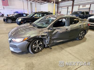 2021 NISSAN SENTRA SV 3N1AB8CV3MY255597 - główne zdjęcie licytacji z USA - miniatura