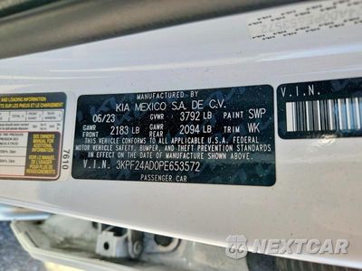 Zdjęcie 12 z 12 samochodu: 2023 KIA FORTE LXS VIN:3KPF24AD0PE653572 - miniatura
