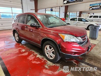 Czwarte zdjęcie samochodu z boku: 2011 HONDA CR-V EX VIN:5J6RE4H5XBL122280 - miniatura