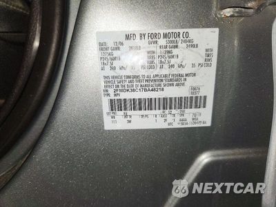 Zdjęcie 13 z 13 samochodu: 2007 FORD EDGE SEL VIN:2FMDK38C17BA48218 - miniatura