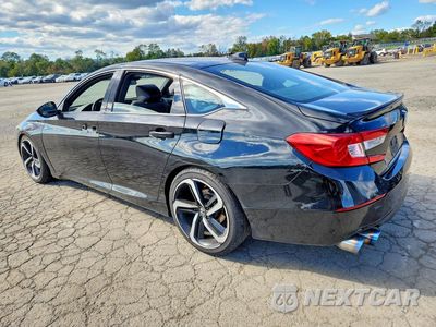 Drugie zdjęcie samochodu z przodu: 2019 HONDA ACCORD SPORT VIN:1HGCV2E37KA007720 - miniatura